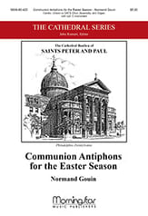 Communion Antiphons for the Easter Season SATB/Unison Choral Score cover